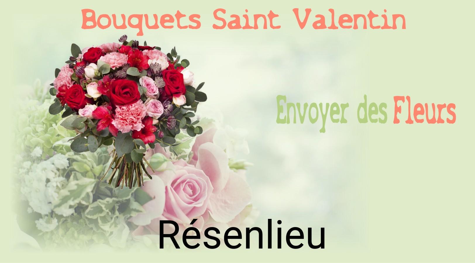 Roses de Saint-Valentin livrées à Résenlieu